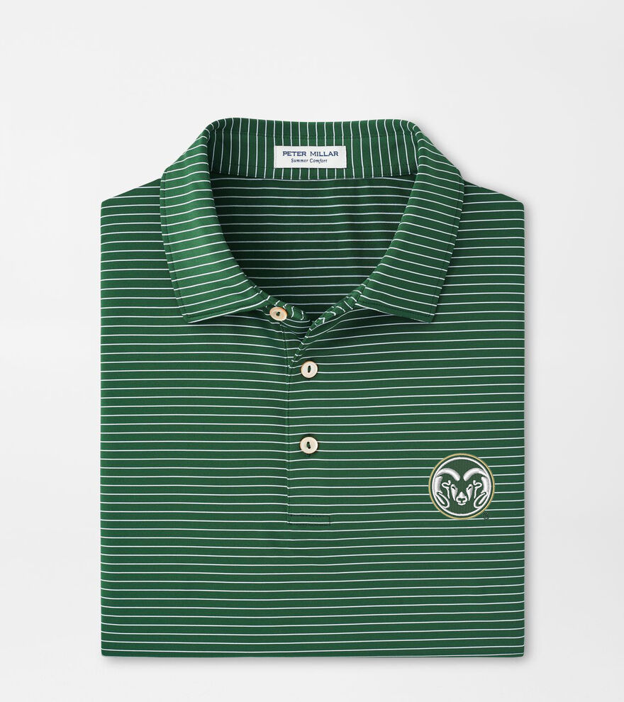 Colorado State Hemlock Performance Jersey Polo image number 1