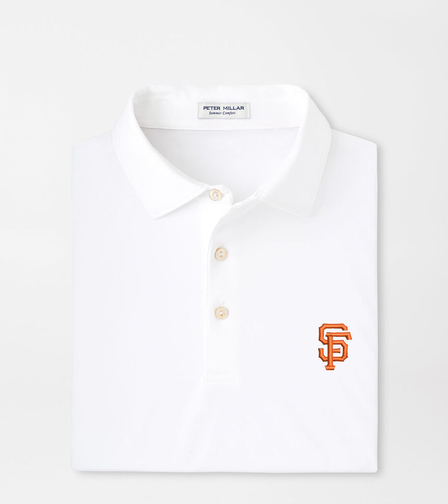 San Francisco Giants Solid Performance Jersey Polo image number 1