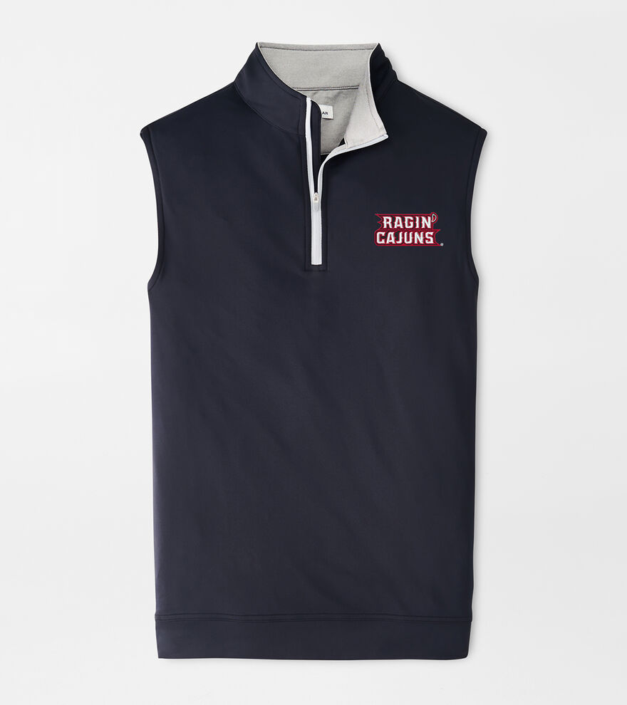 Louisiana Lafayette Galway Performance Quarter-Zip Vest image number 1