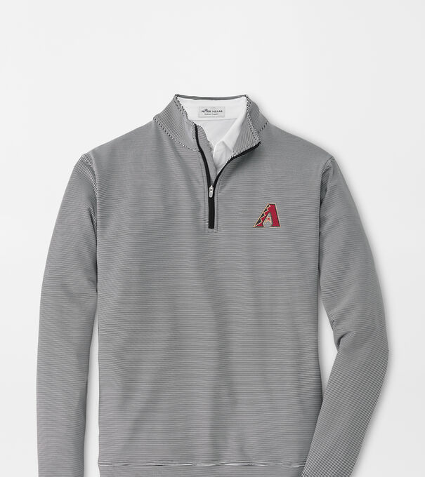 Arizona Diamondbacks Perth Sugar Stripe Performance Quarter-Zip