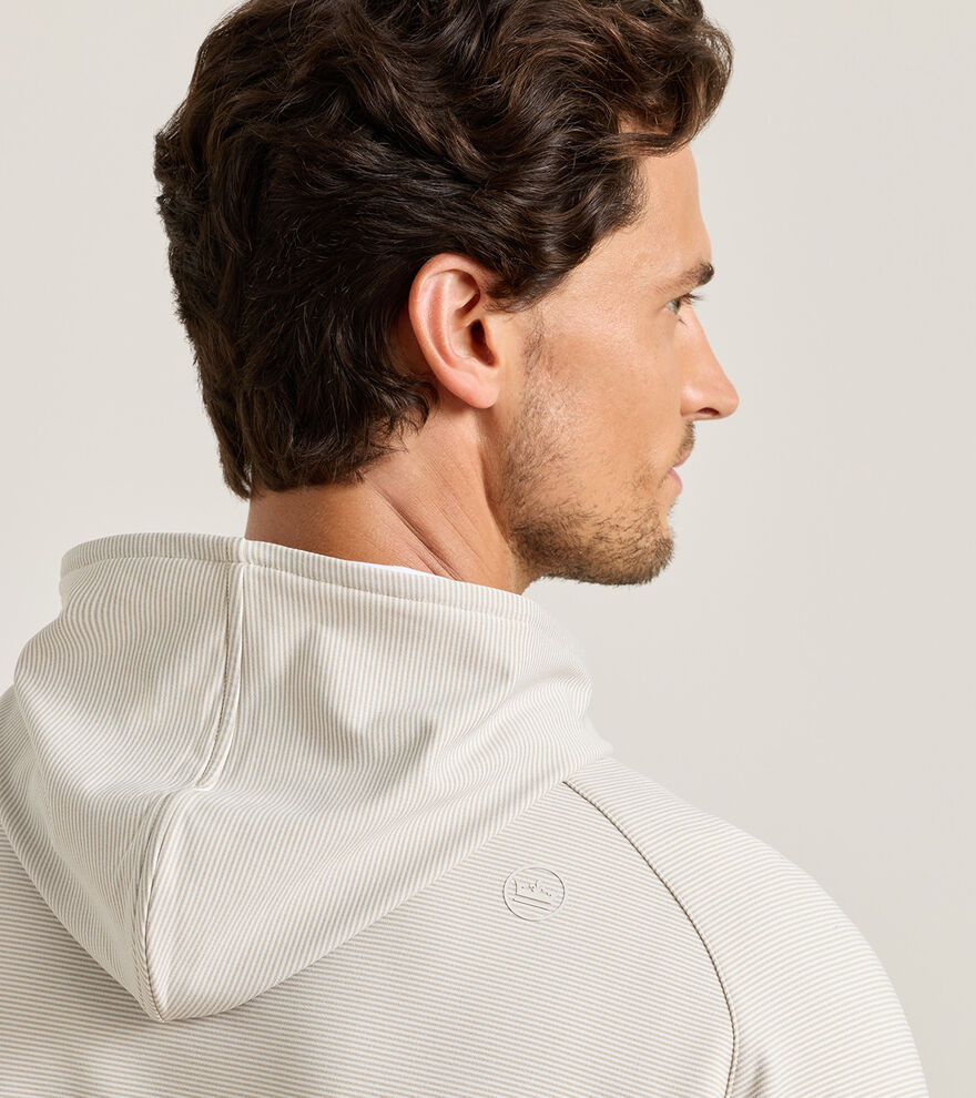 Pine Sugar Stripe Performance Hoodie image number 4