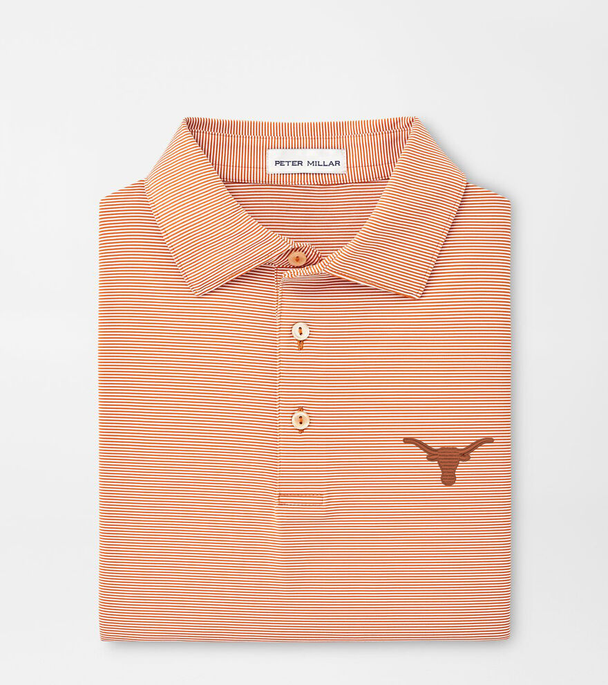 Texas Jubilee Stripe Performance Polo image number 1