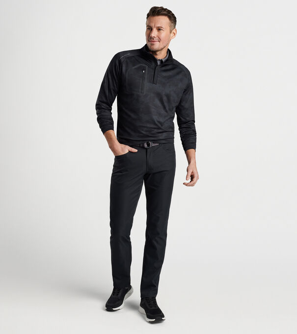 Forge Brushstroke Camo Performance Quarter-Zip