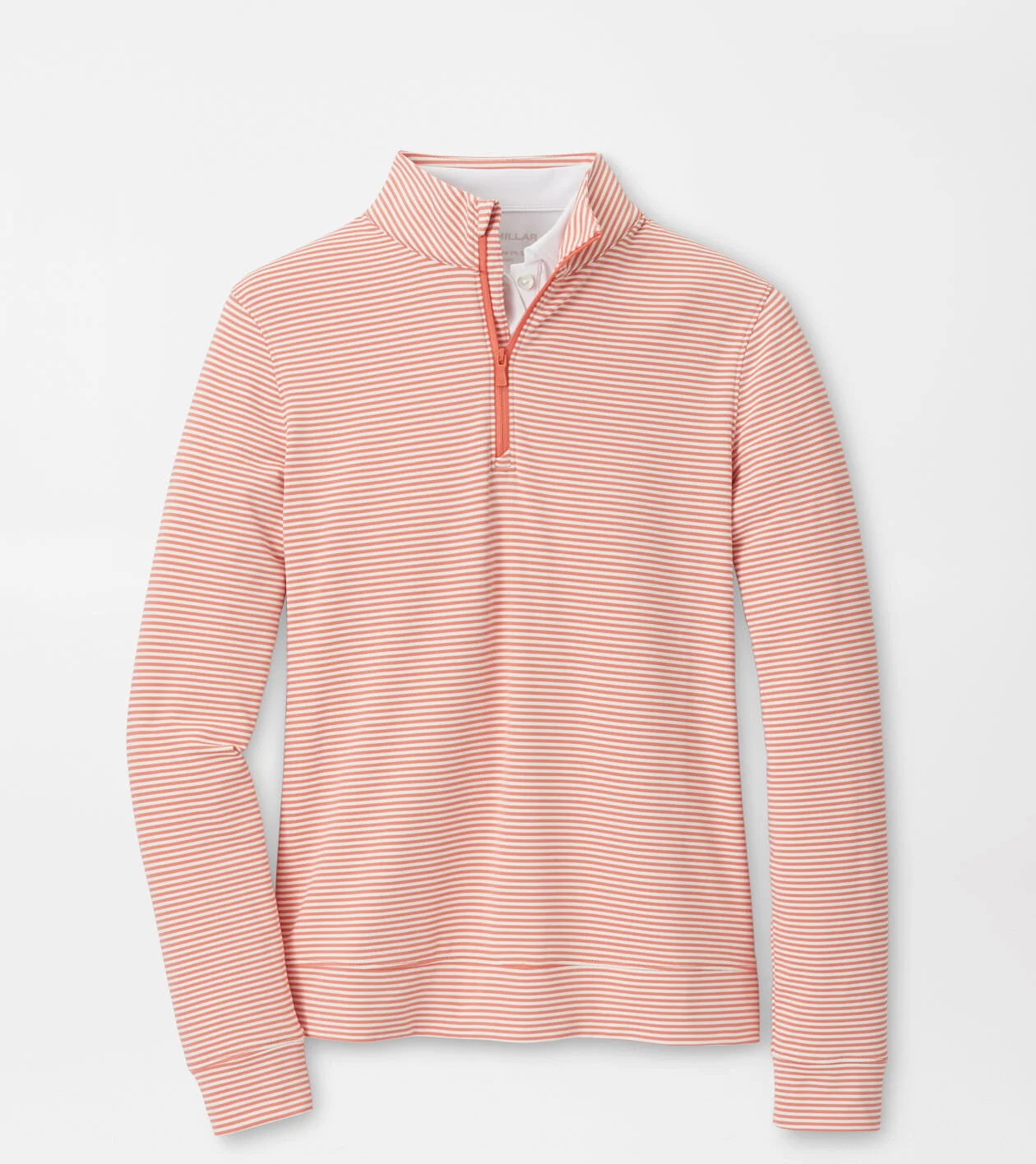 Perth Vista Stripe Performance Quarter-Zip | Women's Tops