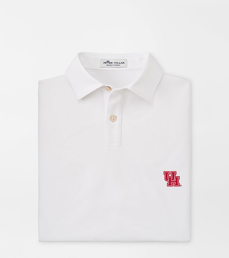 Houston Youth Solid Performance Jersey Polo image number 1