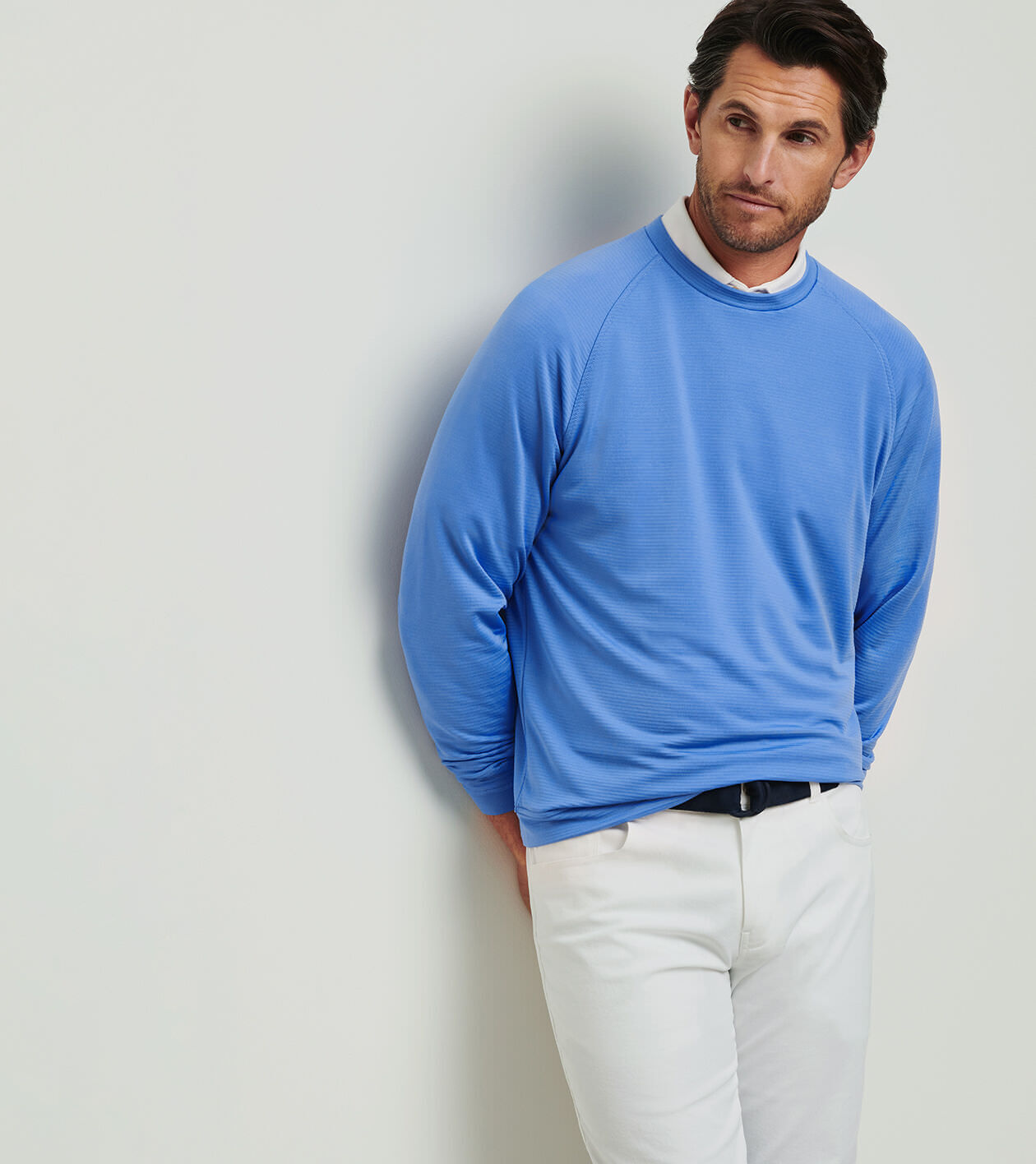 Beaumont Performance Crew | Men's Pullovers | Peter Millar