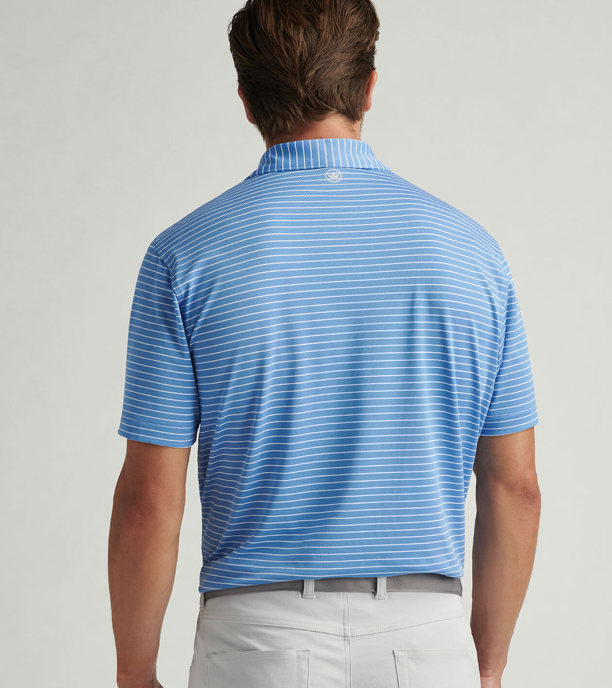 Gingham Performance Jersey Polo | Men's Polos | Peter Millar