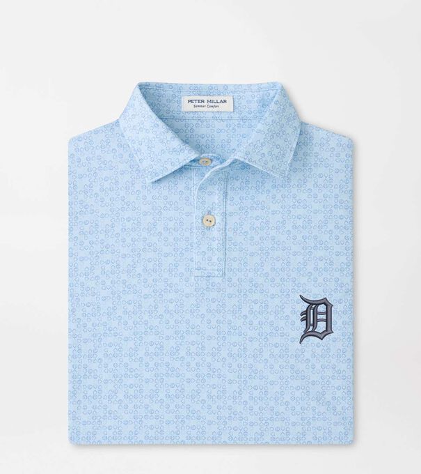 Detroit Tigers Bases Loaded Youth Performance Jersey Polo