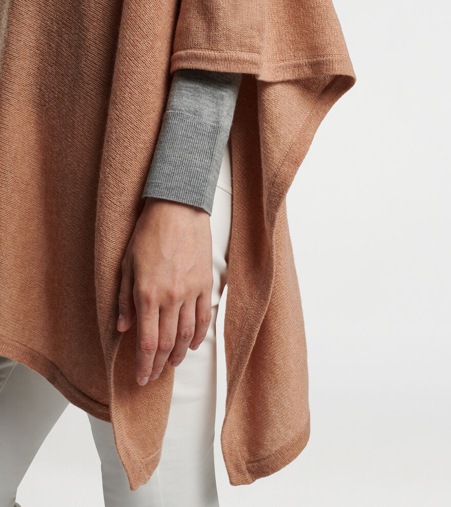 The Essential Cashmere Poncho image number 4