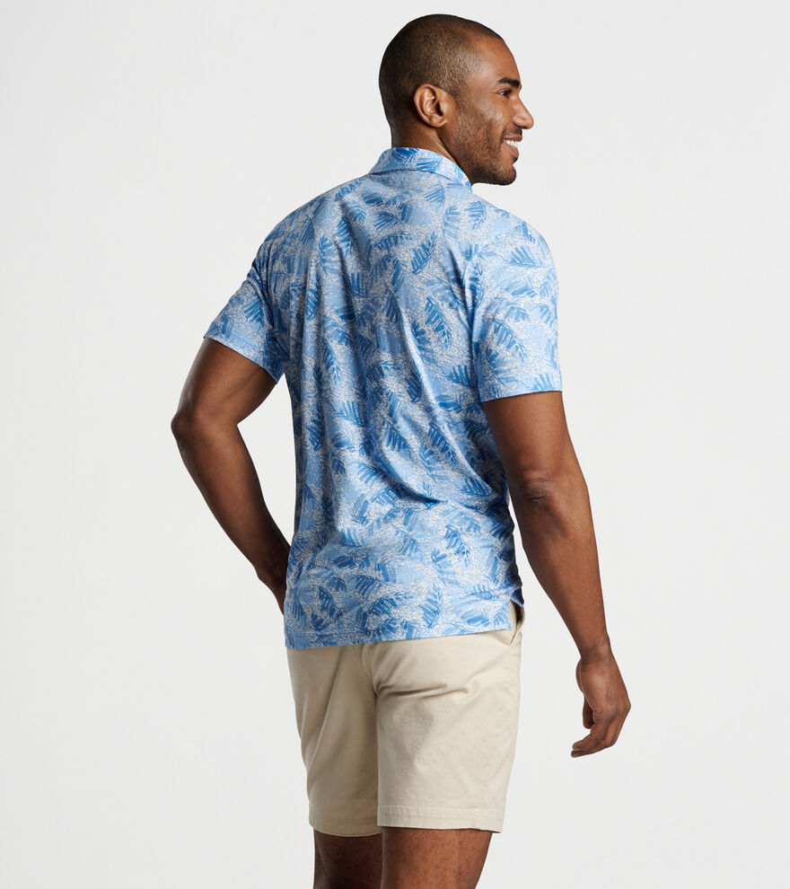 Pilot Mill Twilight Blue Short-Sleeve Polo image number 3