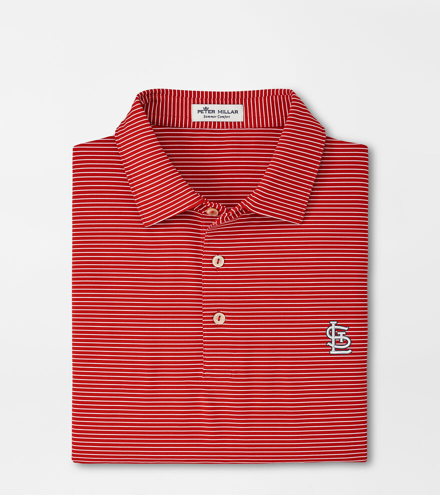 St. Louis Cardinals Marlin Performance Jersey Polo image number 1