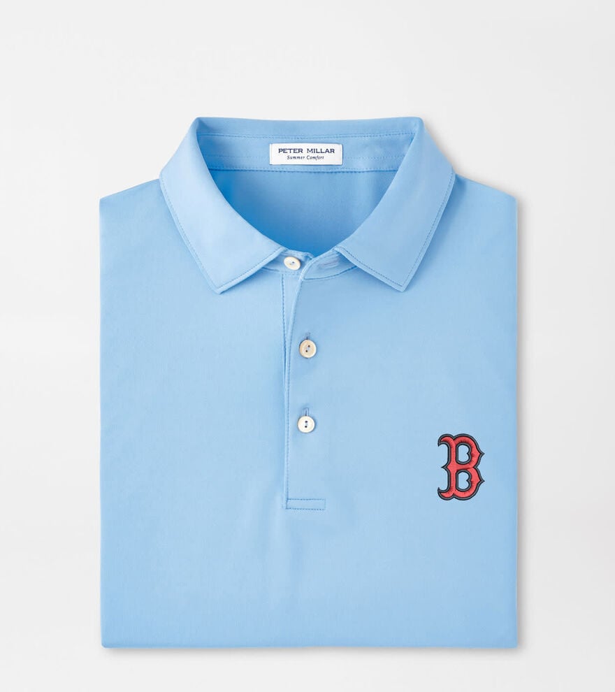 Boston Red Sox Solid Performance Jersey Polo