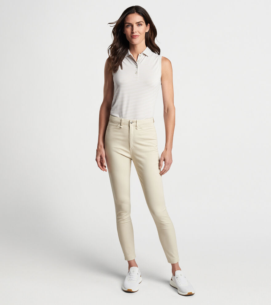 Karlie Stretch Sateen High Rise Pant image number 2