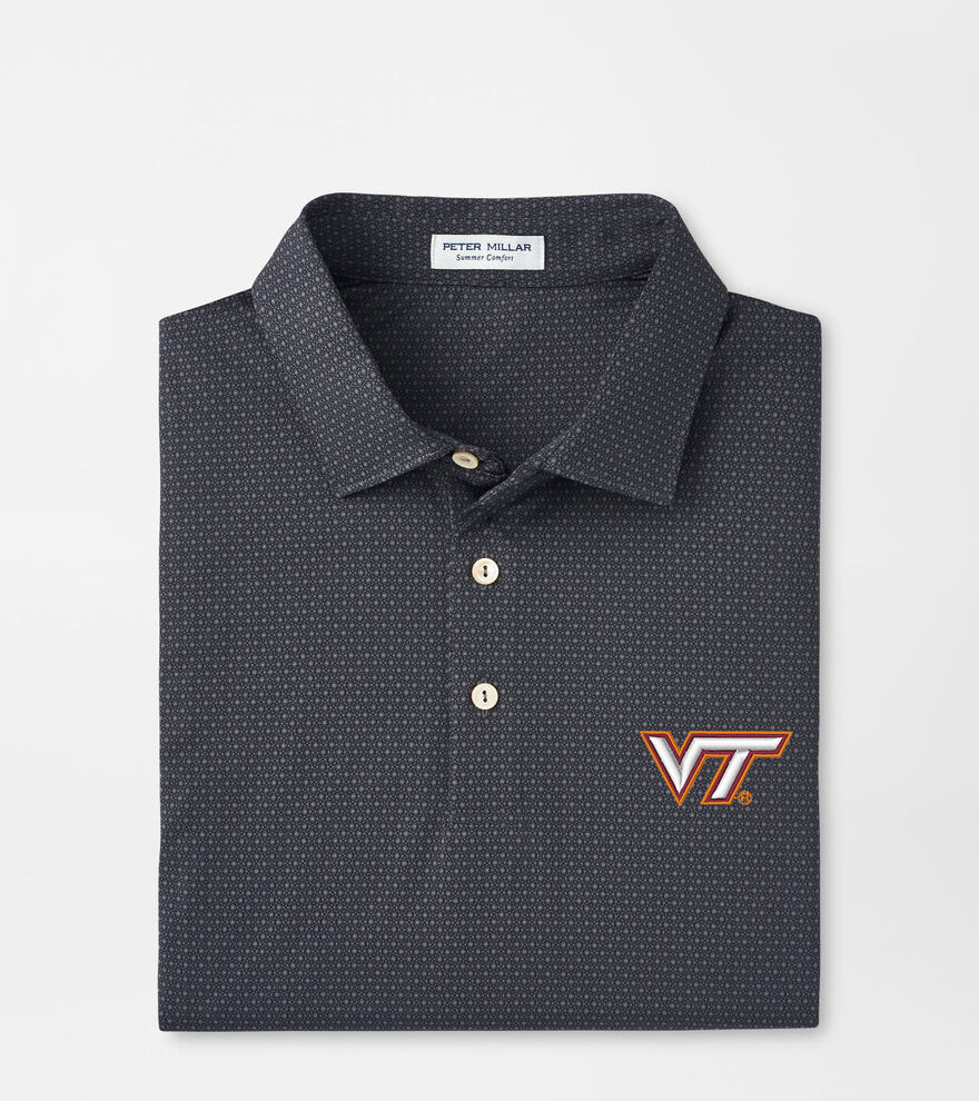 Virginia Tech Tesseract Performance Jersey Polo image number 1
