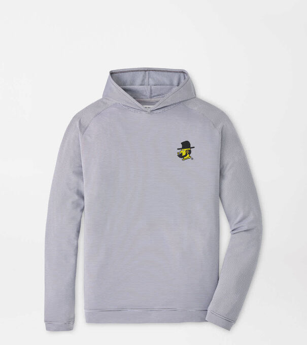 Appalachian State Yosef Pine Sugar Stripe Performance Hoodie