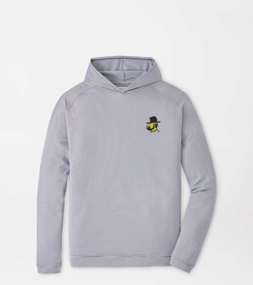 Appalachian State Yosef Pine Sugar Stripe Performance Hoodie
