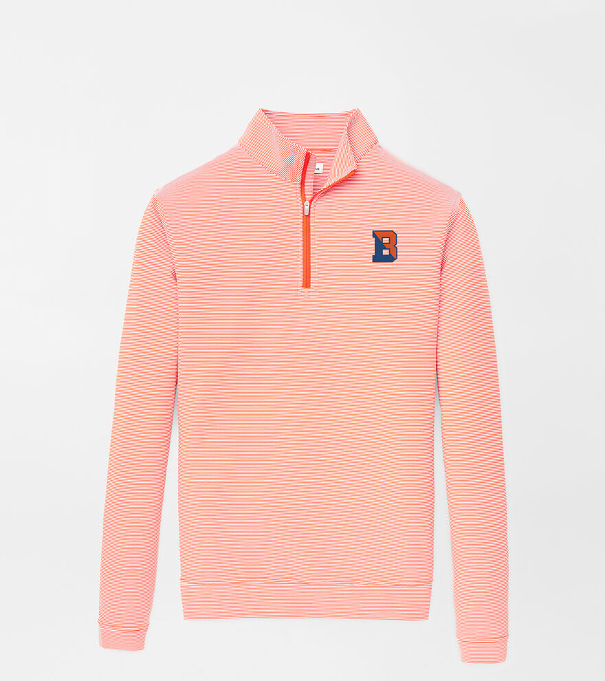 Bucknell Stripe Perth Performance Quarter-Zip image number 1