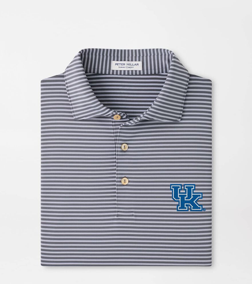 Kentucky Tiebreaker Performance Jersey Stripe Polo
