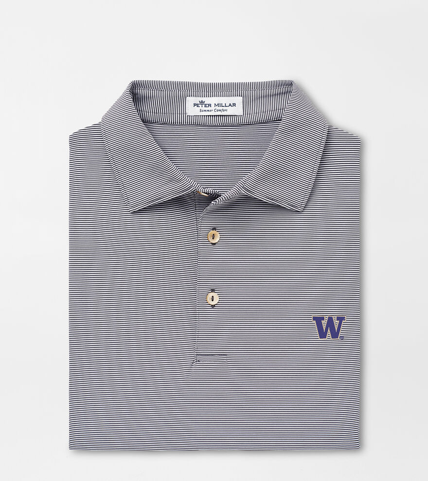 Washington Jubilee Stripe Performance Polo image number 1