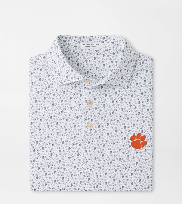 Clemson Kick Off Performance Jersey Polo