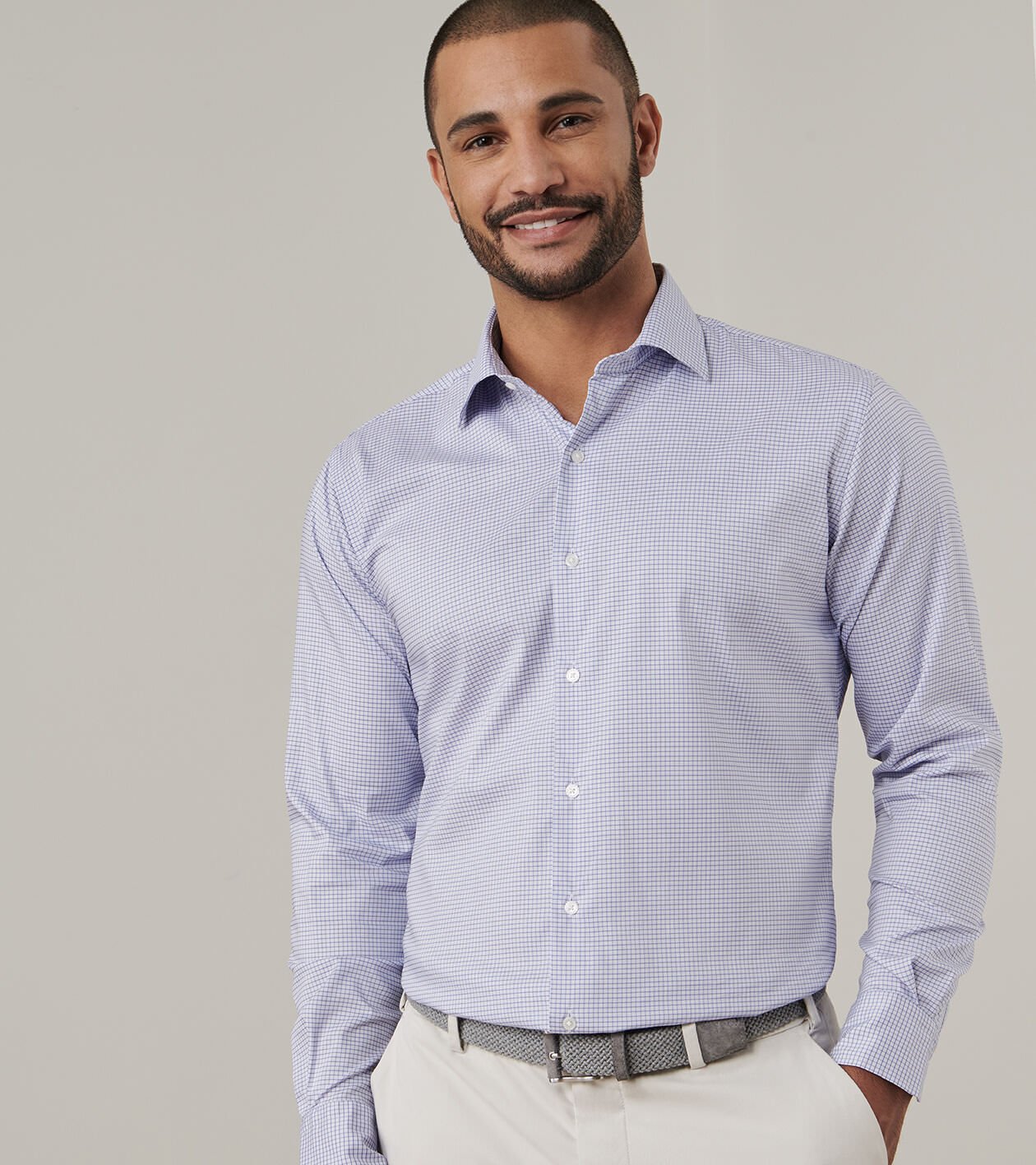 Jackson Crown Lite Cotton-Stretch Sport Shirt | Men's Sport