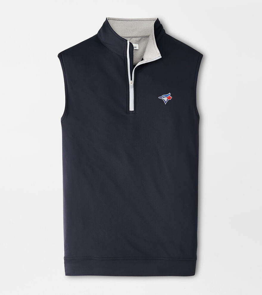 Toronto Blue Jays Galway Performance Quarter-Zip Vest image number 1