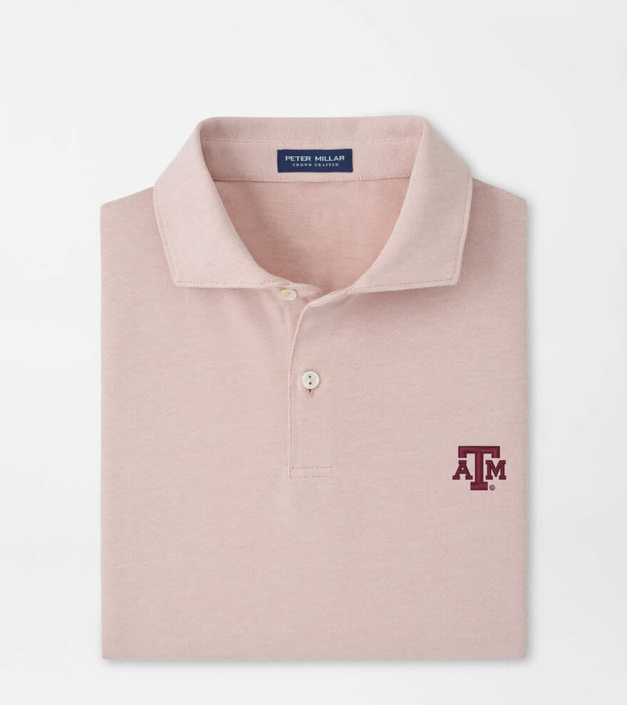 Texas A&M Albatross Cotton-Blend Piqu&eacute; Polo image number 1
