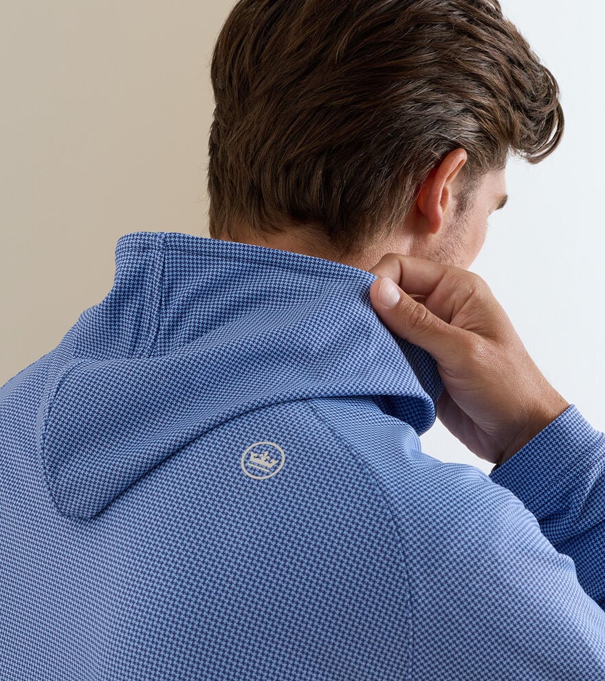 Pine Houndstooth Performance Hoodie image number 4