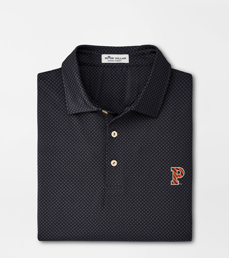 Princeton Tiger Stripe P Dolly Performance Jersey Polo image number 1
