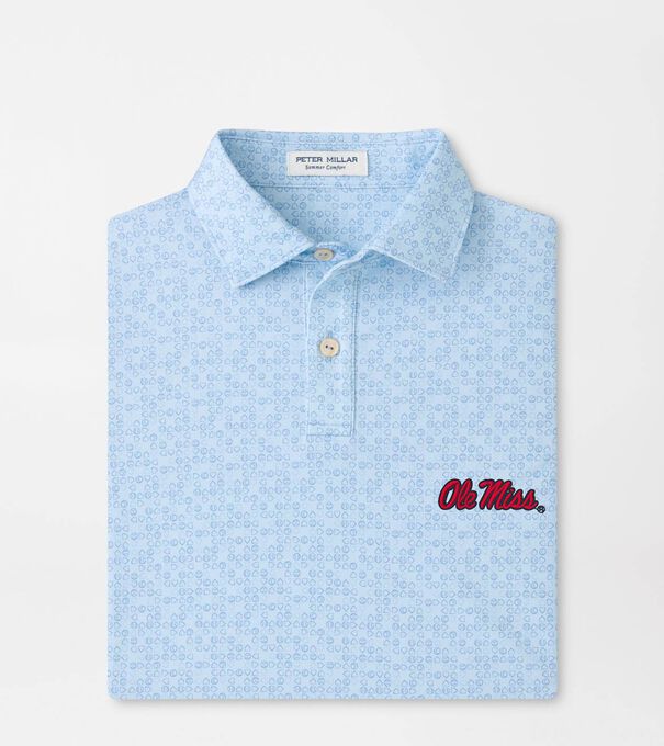 Ole Miss Bases Loaded Youth Performance Jersey Polo
