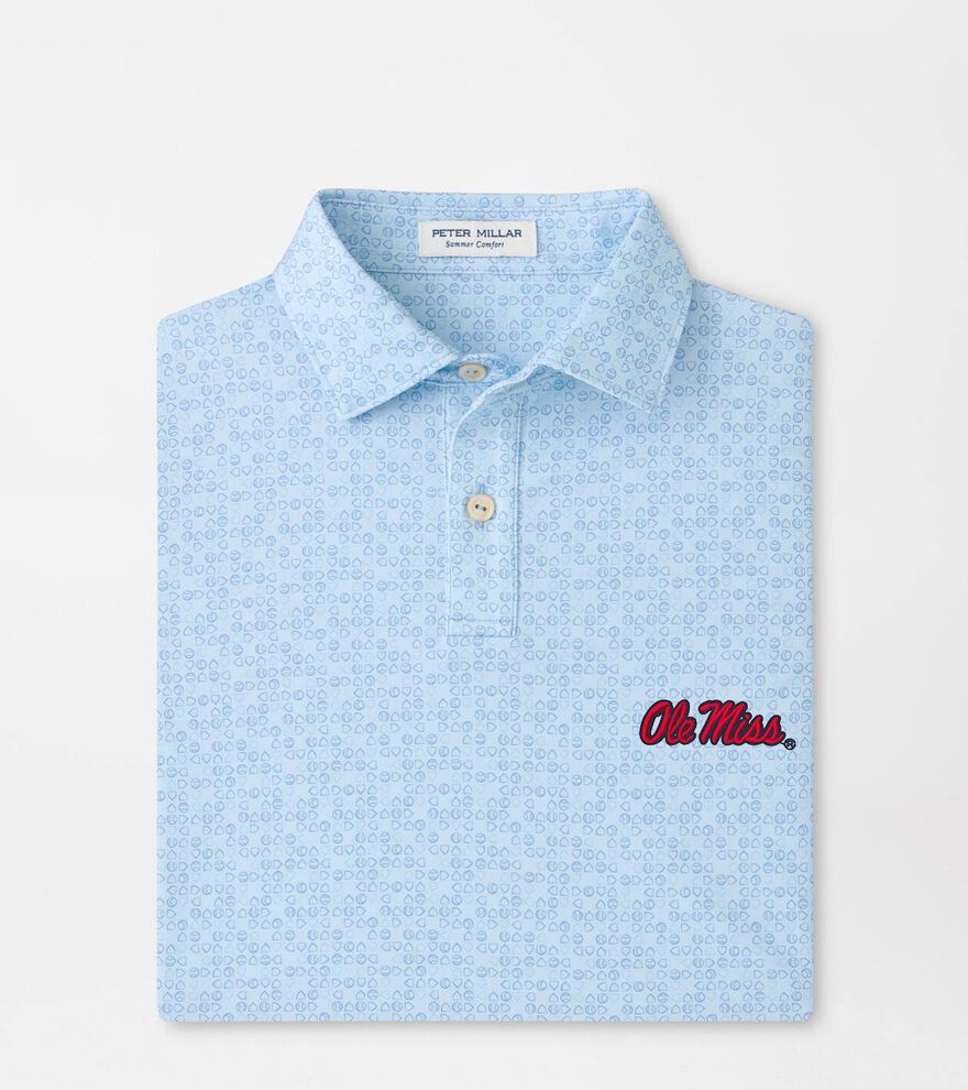 Ole Miss Bases Loaded Youth Performance Jersey Polo