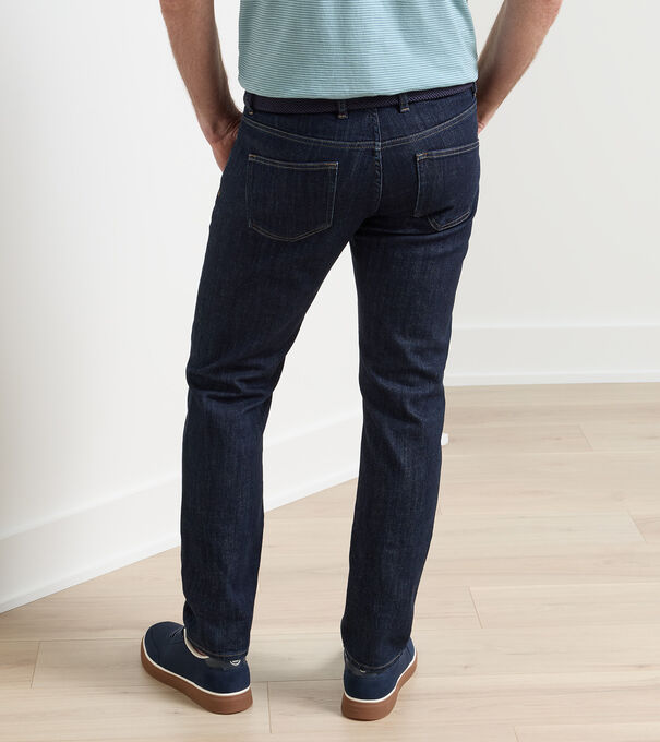 Vintage Washed Five-Pocket Denim - Alternate Image 1