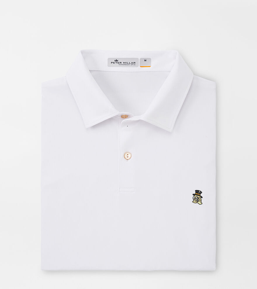 Wake Forest Demon Deacon Featherweight Melange Polo image number 1