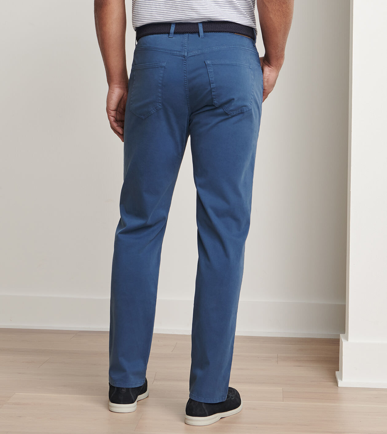 Signature Sateen Five-Pocket Pant | Men's Pants | Peter Millar