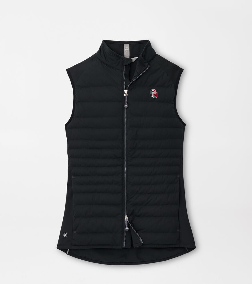 Oklahoma Women's Fuse Hybrid Vest Women's Collegiate Apparel Peter