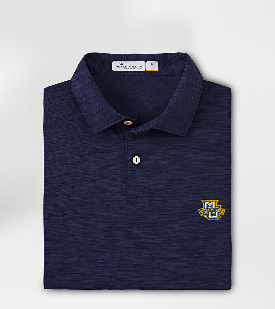Marquette Featherweight Performance Mélange Polo image number 1