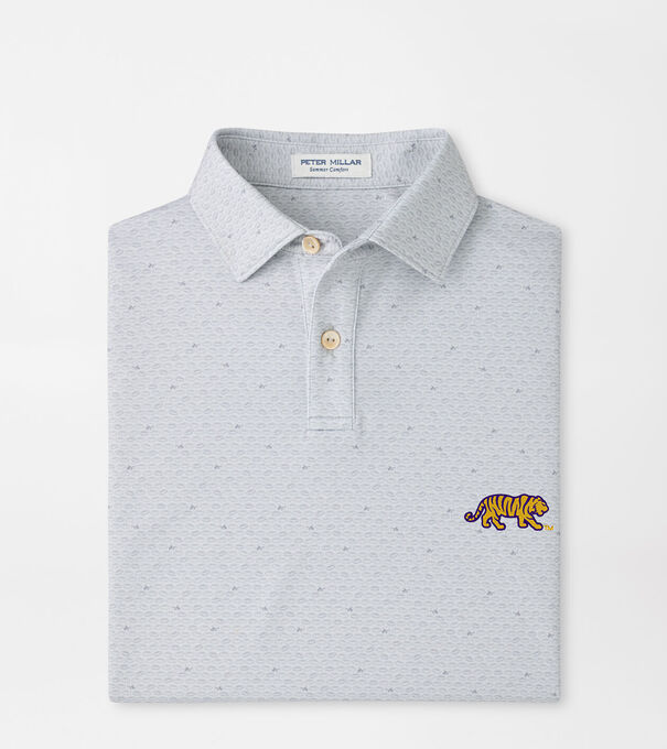 LSU Mike the Tiger On The Ball Youth Performance Jersey Polo