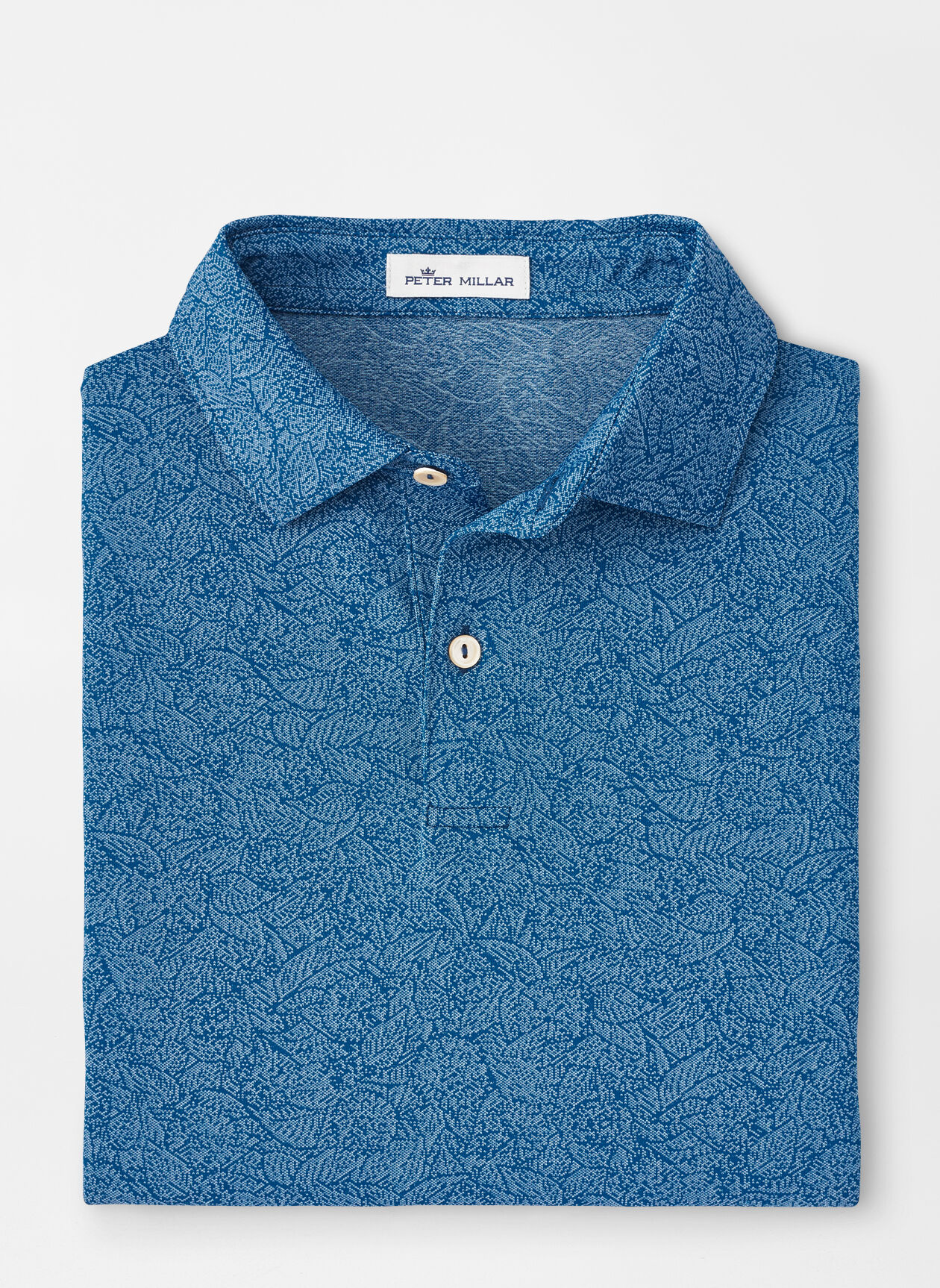 Carl Multi-Floral Performance Jacquard Polo | Peter Millar
