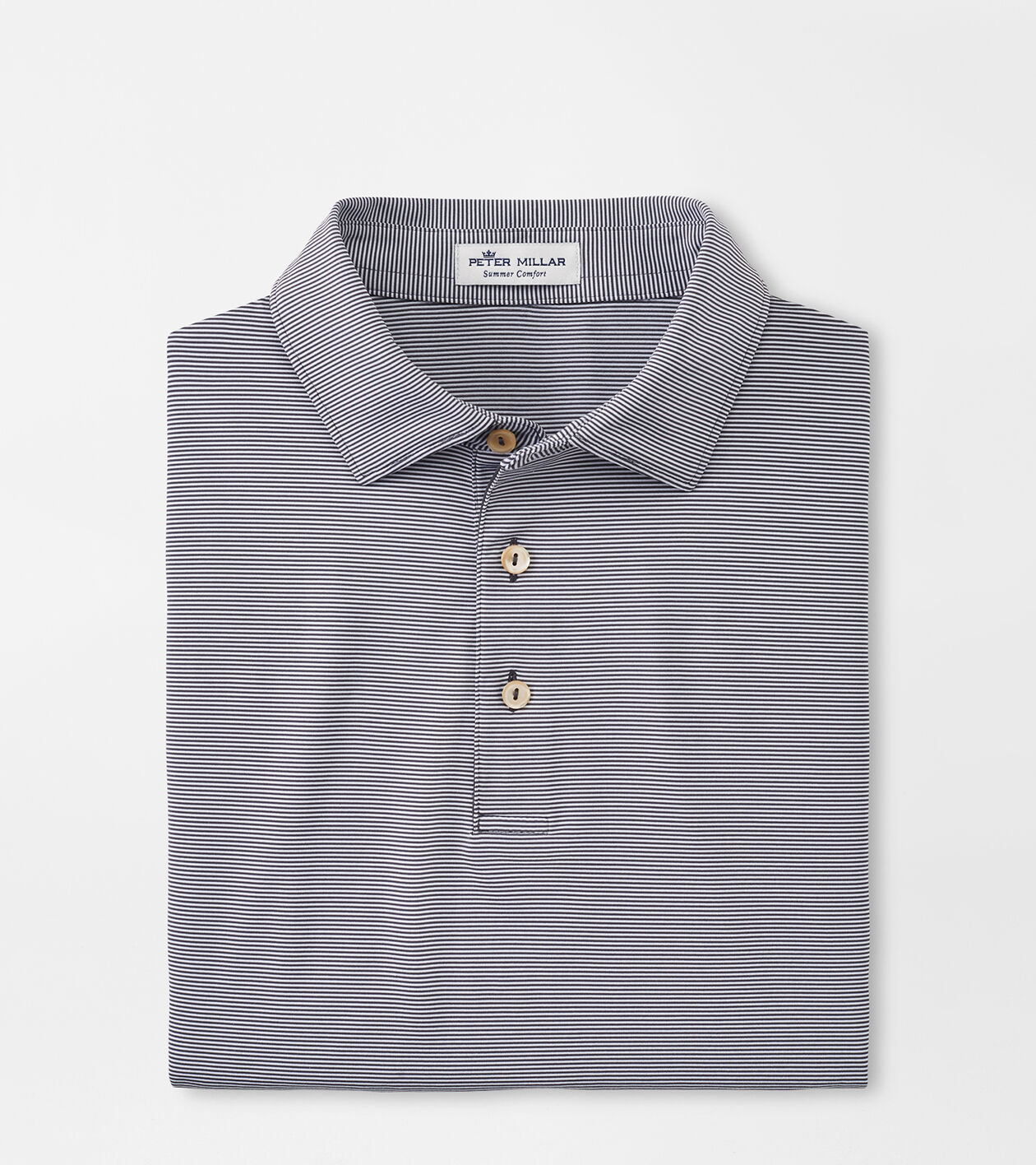 Striped performance polo cheap
