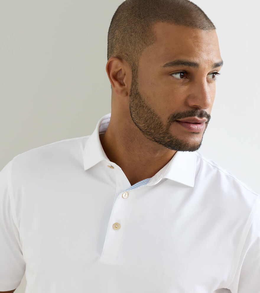 Solid Performance Jersey Polo - Alternate Image 4