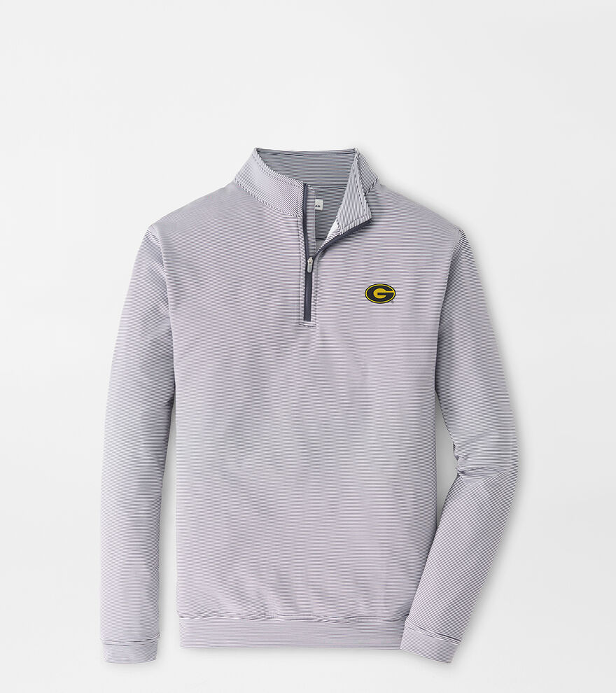 Grambling State Perth Sugar Stripe Performance Quarter-Zip image number 1