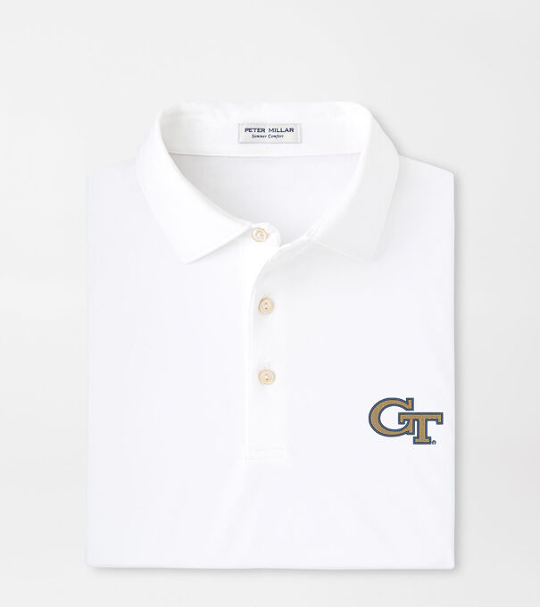 Georgia Tech Solid Performance Jersey Polo
