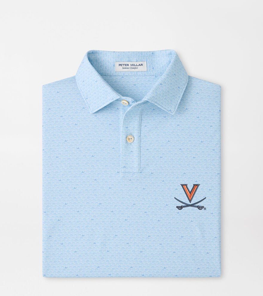 Virginia On The Ball Youth Performance Jersey Polo image number 1