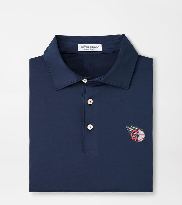 Cleveland Guardians Solid Performance Jersey Polo