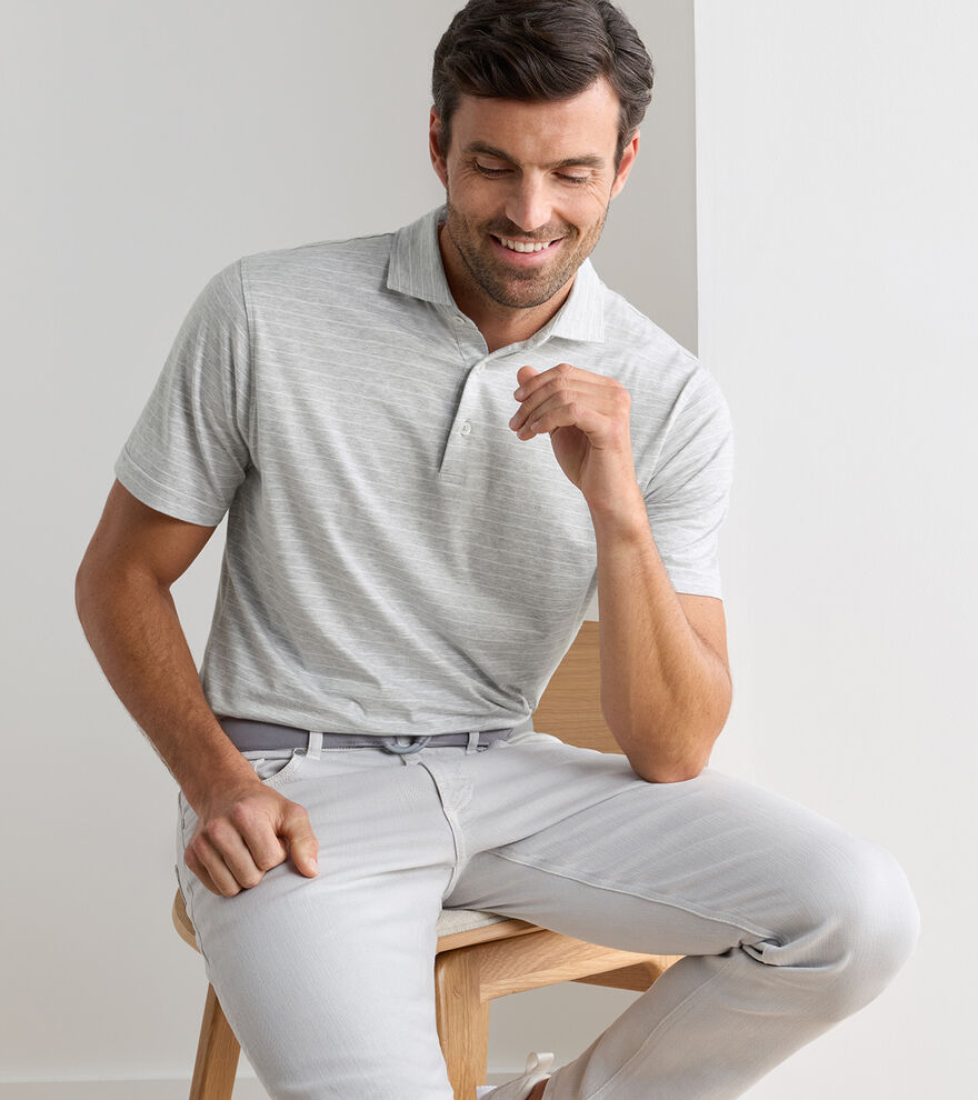 Excursionist Flex Striped Polo image number 2