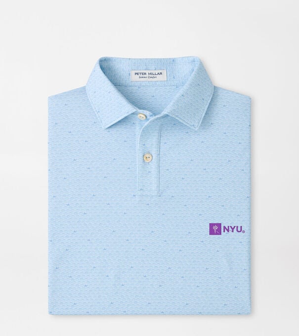 New York University On The Ball Youth Performance Jersey Polo