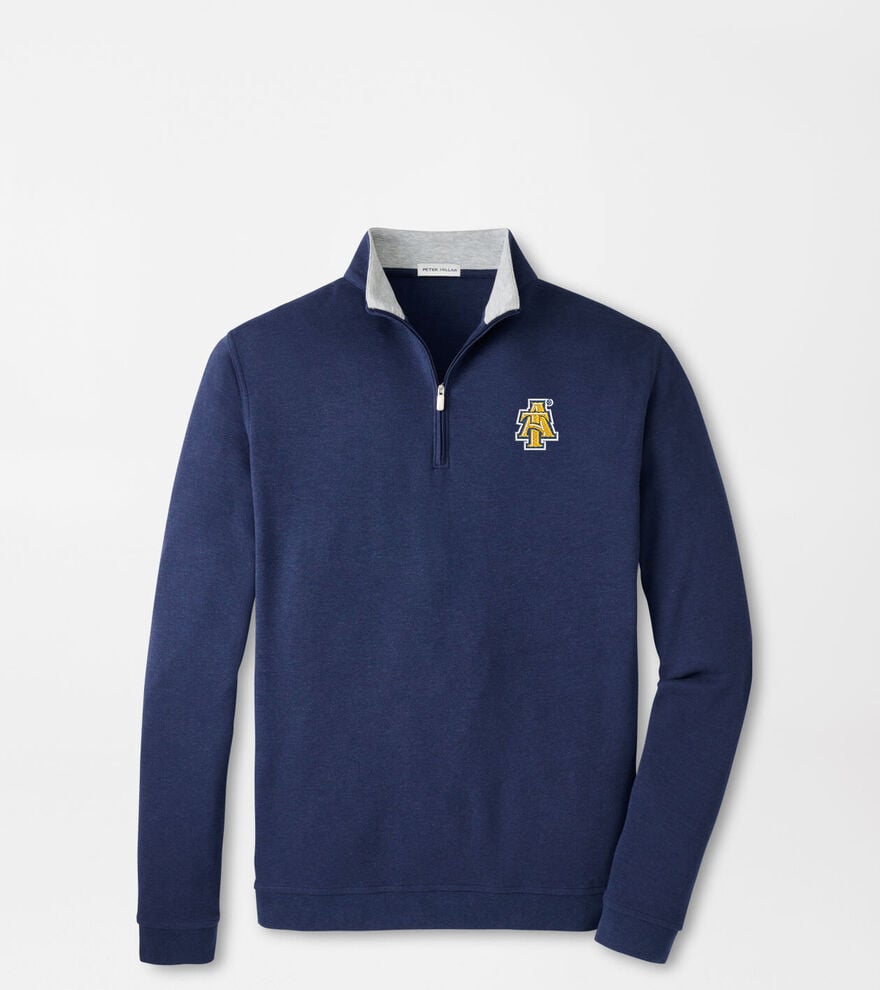 NC A&T Crown Comfort Quarter-Zip Pullover image number 1