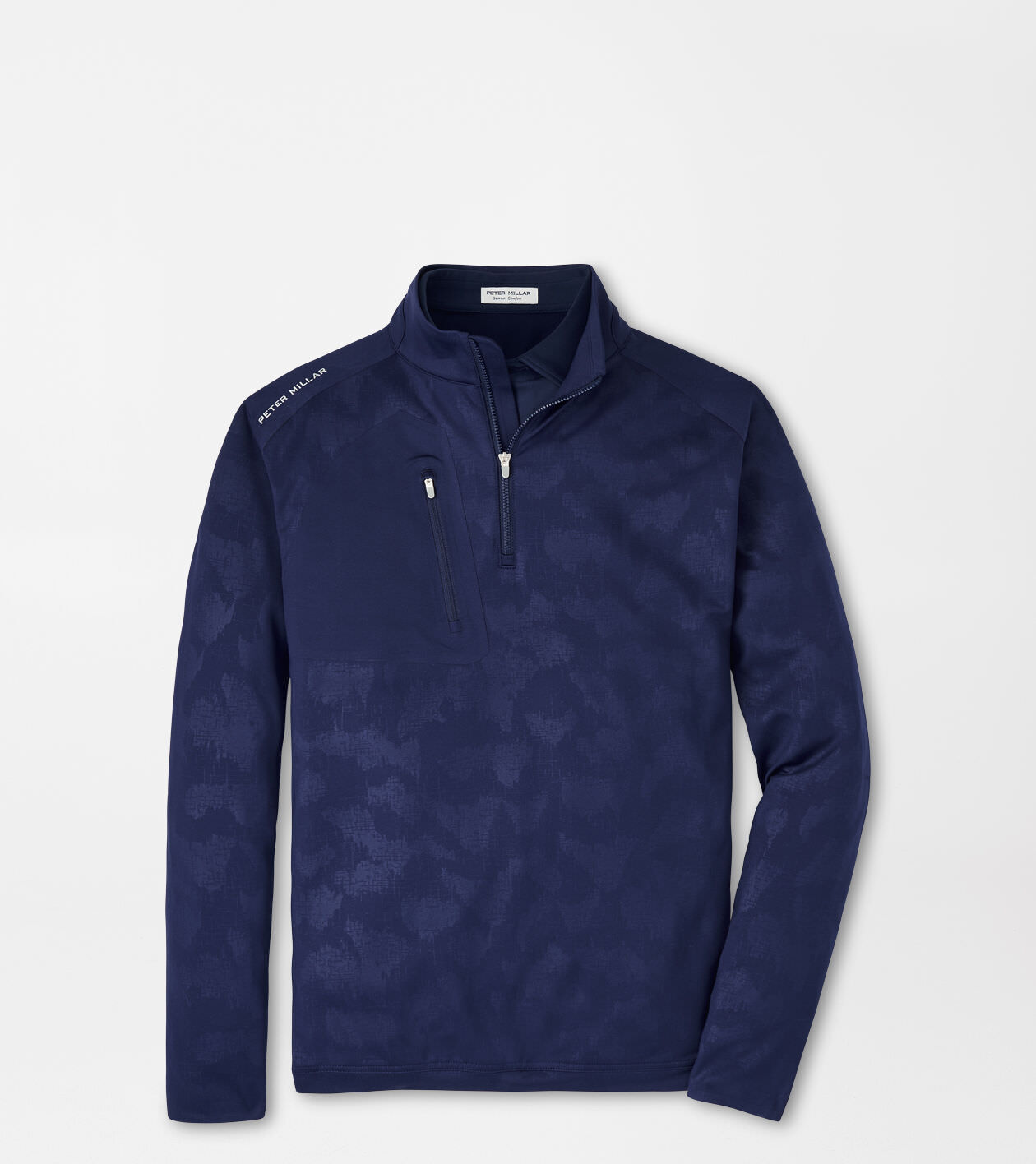 Peter millar camo quarter zip store