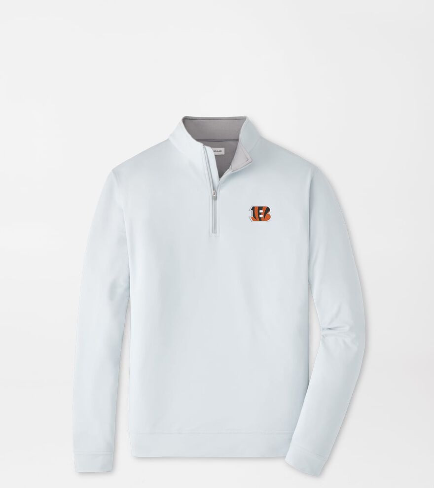 Cincinnati Bengals Perth Performance Quarter-Zip image number 1