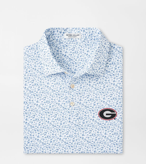 Georgia Batter Up Performance Jersey Polo